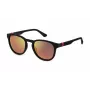 Police Men's SPLF60 Rectangular Sunglasses - 53/22/145 mm, Green Lenses, Havana Frame