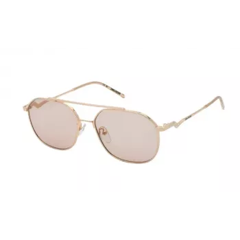 Zadig & Voltaire Women's Square Sunglasses SZV377S5608FC Brown Havana 56mm