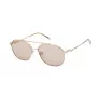 Zadig & Voltaire Women's Square Sunglasses SZV377S5608FC Brown Havana 56mm