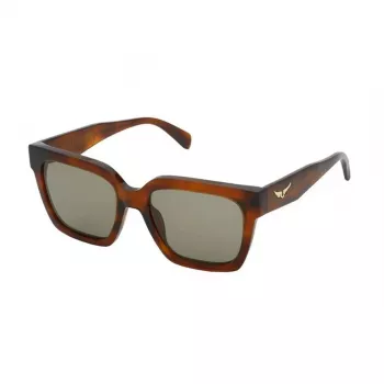 Zadig & Voltaire Women's SZV407 Sunglasses - Acetate Frame, UV400 Protection, 54/18/140 mm