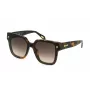 JUST CAVALLI Women's SJC089 Oversized Butterfly Sunglasses with Gradient Brown Lenses - 65/13/140 mm