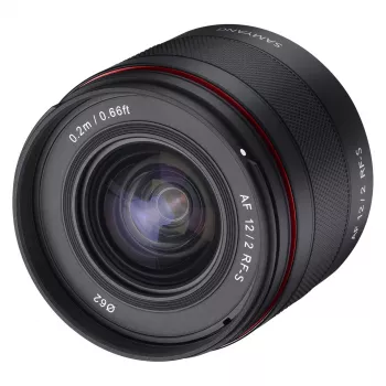 Samyang AF 12mm f/2.0 Ultra-Wide Prime Lens for Sony E-Mount APS-C, Weather-Sealed, Black