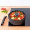 TEFAL Ingenio 16 cm Tempered Glass Lid with Foldable Knob L9846153