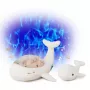 Cloud B Tranquil Whale Sleep Aid Set with Projector and Rattle - White