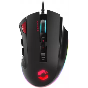 Speedlink Tarios Wired Gaming Mouse, RGB, 24000 DPI (SL-680012-BK)