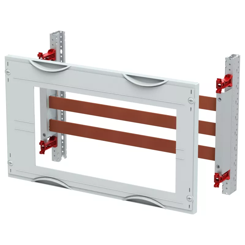 Striebel & John MBR202 Busbar Module Kit 60mm for 3/4-Pole Systems, 690V AC, IP20, Light Grey