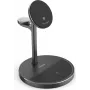Hama 3-in-1 Qi2 Wireless Charging Station, 15W, Black