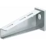 OBO Bettermann AW 55 41 FT Wall and Post Cantilever Arm with Head Plate, 410 mm Projection, Hot-Dip Galvanized Steel