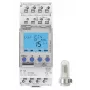THEBEN LUNA 112 top3 AL Digital Twilight Switch, 2 Channels, Surface-Mounted, 1-99000 lx, 0-59 min, 230 V