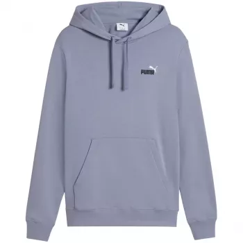 Puma ESS 2 Color Small No.1 Logo Hoodie Men's Grey (L)