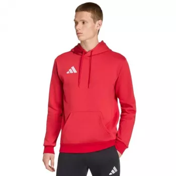 adidas Entrada 26 Men's Red Hoody - Size M (JZ6576)