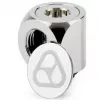 Thermal Grizzly DeltaMate Rotary Fitting 90° G1/4 inch Gloss Nickel – 6-Pack
