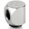 Thermal Grizzly DeltaMate Rotary Fitting 90° G1/4 inch Gloss Nickel – 6-Pack