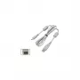 OM SYSTEM CB-USB6 USB Camera Cable (V3354200W000) - USB 2.0, 1.5m, Black