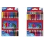 Faber-Castell Glitter Double-Ended Markers, 20-Pack with Broad and Fine Tips (3-5 mm / 1 mm), Washable - 151108