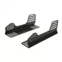 TrackTime Seat Mounting Kit for Sim Racing Rigs, Steel, Black, Universal Side Mount