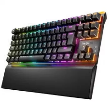 be quiet! Light Mount TKL Silent Linear RGB Wired Gaming Keyboard, Black