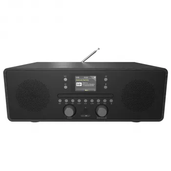 Reflexion HRA21DAB+ DAB+ FM Clock Radio with Bluetooth, Dual Alarm, Sleep Timer, Black
