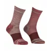 Ortovox Alpine Mid Socks Women's Hiking Socks - Wild Rose
