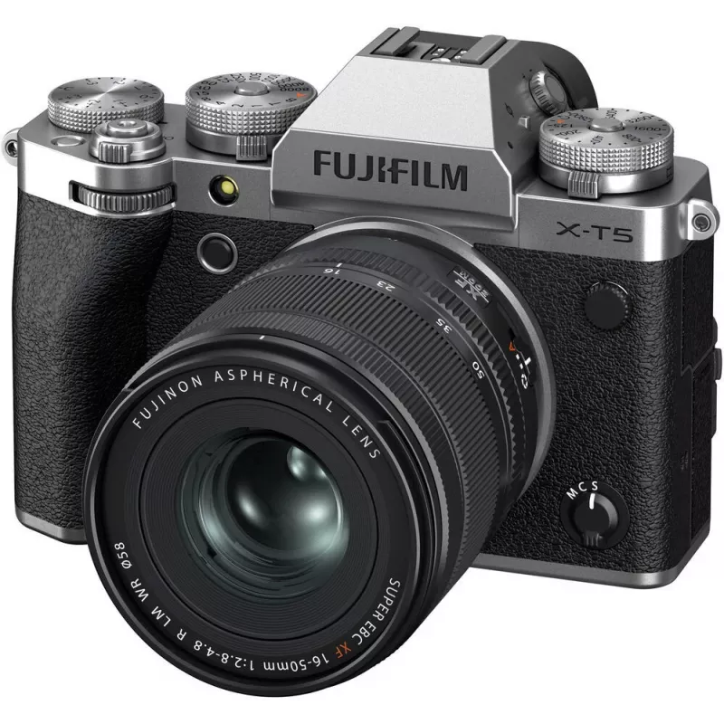 Fujifilm X-T5 / XF16-50mm F2.8-4.8 R LM WR mirrorless camera kit, silver (16939461)