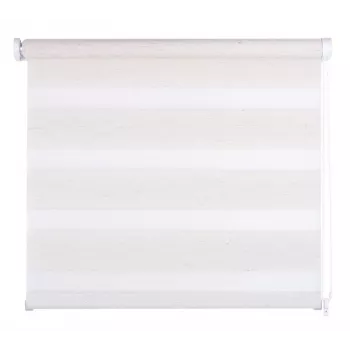 Day & Night Roller Blind D&N S023 140x170 Grey Dual-Layer Chain Operated