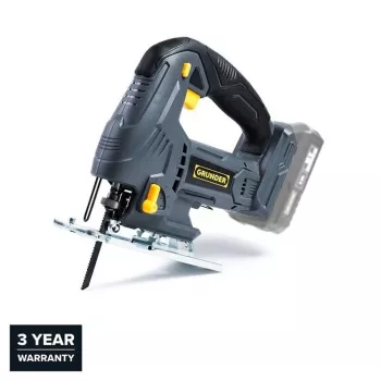 JIGSAW JS-L1118 18V Cordless Jigsaw with 4-Stage Pendulum Action, Tool-Free Blade Change, LED Light, and Dust Extraction (Bare Tool)