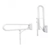 Foldable Grab Bar HD-05, 76 cm, White, 136 kg Capacity