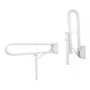 Foldable Grab Bar HD-05, 76 cm, White, 136 kg Capacity