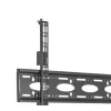 B-TECH AV BT8448-150/BB Extra-Large Universal Flat Screen Ceiling Mount with 1.5m Ø50mm Pole, VESA up to 1100x700, 130kg, Black