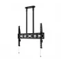 B-TECH AV BT8448-150/BB Extra-Large Universal Flat Screen Ceiling Mount with 1.5m Ø50mm Pole, VESA up to 1100x700, 130kg, Black