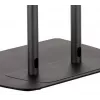 B-TECH AV SYSTEM X Universal Low Level Flat Screen Floor Stand (VESA 600 x 400) - 0.75m Ø50mm Poles