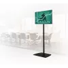 B-TECH AV BT8571/BB Universal Flat Screen Floor Stand with 1.8m Ø50mm Pole, VESA 200x200