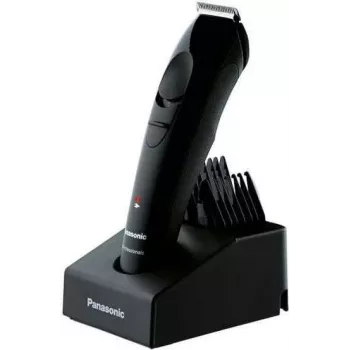 Panasonic ER-GP21 Professional Detail Hair Clipper, Cordless & Corded, Stainless Steel Blades, 2 Comb Attachments, Black