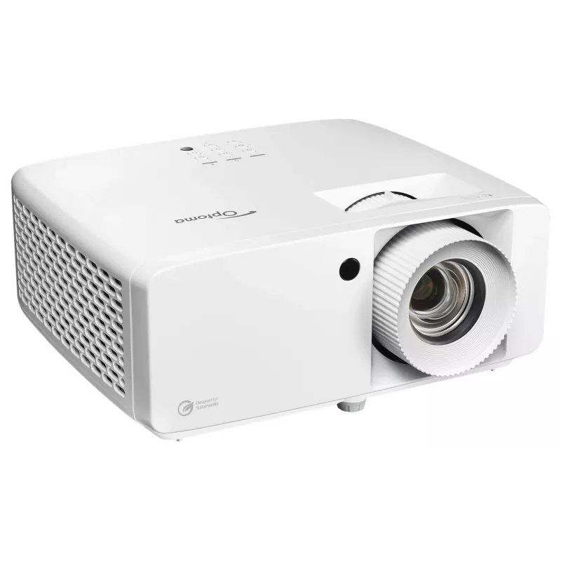 Optoma UHZ67 4K UHD DLP Laser Projector 4300 ANSI Lumens 500000:1 Contrast White