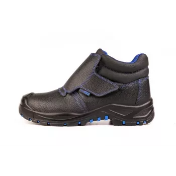 NO NAME PED429/45 Safety Shoes for Welders S3 Size 45 Black Leather Steel Toe