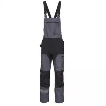 Fusion 56S Semi-Overalls with Knee Pad Pockets, Blue/Black, Size EU 56S