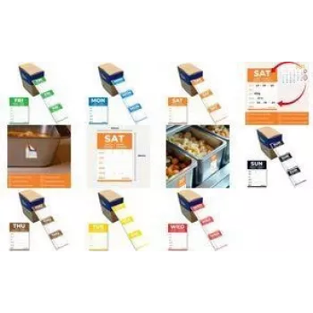 Avery TUE Day Labels Removable 40 x 56 mm Yellow 500 Labels