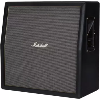Marshall Origin412A 240W 4x12 Angled Guitar Speaker Cabinet with Celestion G12E-60 Speakers, 16 Ohm, Black