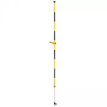DEWALT DE0882-XJ Telescopic Levelling Rod 2.4 m Aluminium Metric E-Scale with Carry Bag
