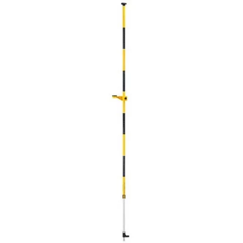 DEWALT DE0882-XJ Telescopic Levelling Rod 2.4 m Aluminium Metric E-Scale with Carry Bag