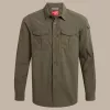Craghoppers NosiLife Adventure LS Shirt III - Woodland Green, Size L