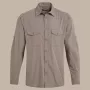 Craghoppers Kiwi II Long Sleeved Travel Shirt - Pebble, XXL