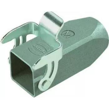 HARTING Han M20 Coupling Housing, M20 Thread, Die-cast Aluminium, IP65/IP67, Dusty Grey