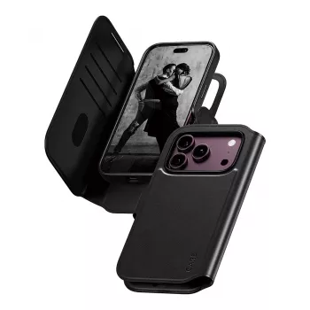 CARE™ by PanzerGlass® Tango 2-in-1 Wallet Case Black with MagSafe for iPhone 18 Pro / 17 Pro