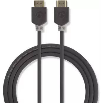 Nedis High Speed HDMI Cable with Ethernet 4K@60Hz 18 Gbps 7.5m Anthracite
