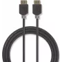 Nedis High Speed HDMI Cable with Ethernet 4K@60Hz 18 Gbps 7.5m Anthracite