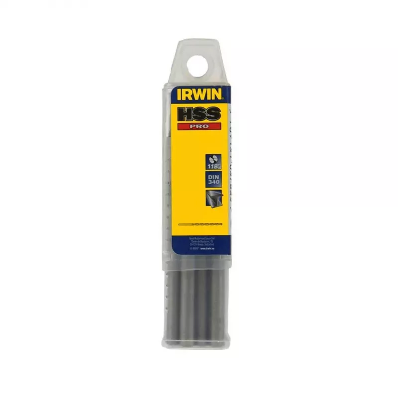 IRWIN Metal Drill Bit Long 12.0 x 205mm (5pcs)