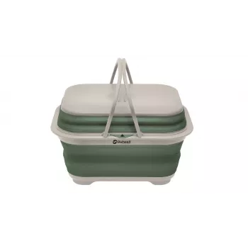 Outwell 651131 Collapsible Camping Water Tank 10L with Tap - Blue/Grey