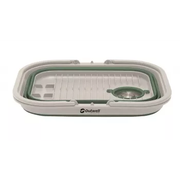 Outwell 651131 Collapsible Camping Water Tank 10L with Tap - Blue/Grey