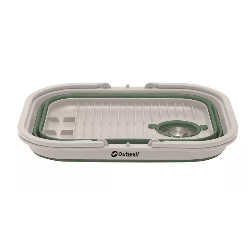 Outwell 651131 Collapsible Camping Water Tank 10L with Tap - Blue/Grey